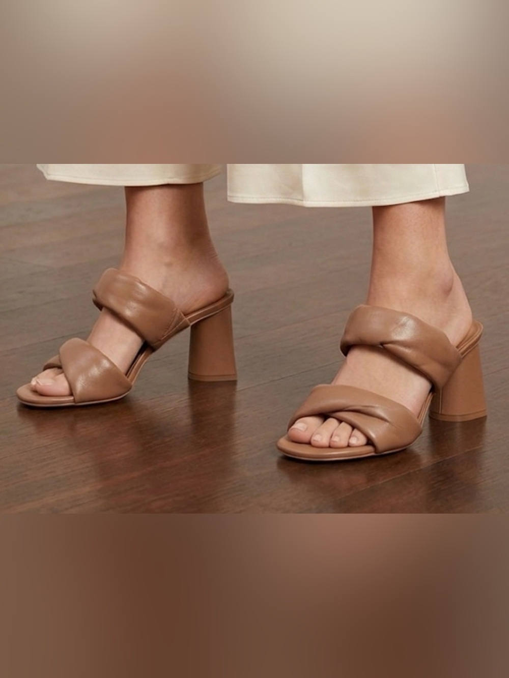 Gianni Bini Brown Women's Heeled Sandals